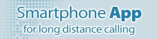 Smartphone APP for long distance calling